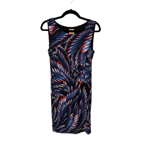 Kasper red white and blue slip dress - Picture 1 of 6